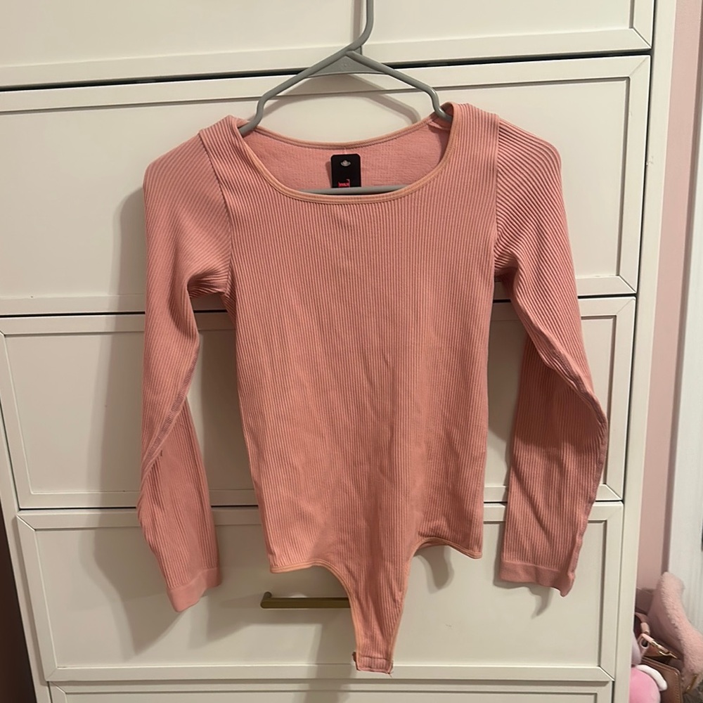 Pink Long Sleeve Kids Top